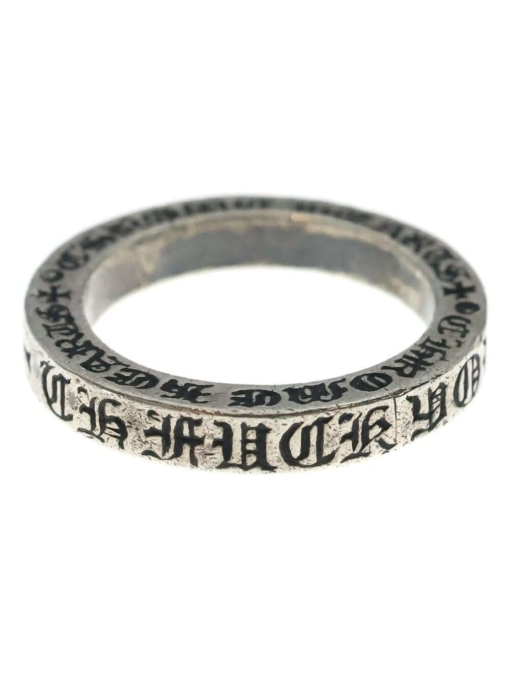 Chrome Hearts Spacer Fckyou Ring Silver